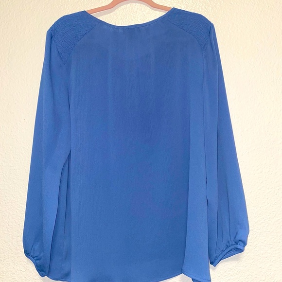 I.N. Studio blue Blouse. New! - Picture 7 of 7